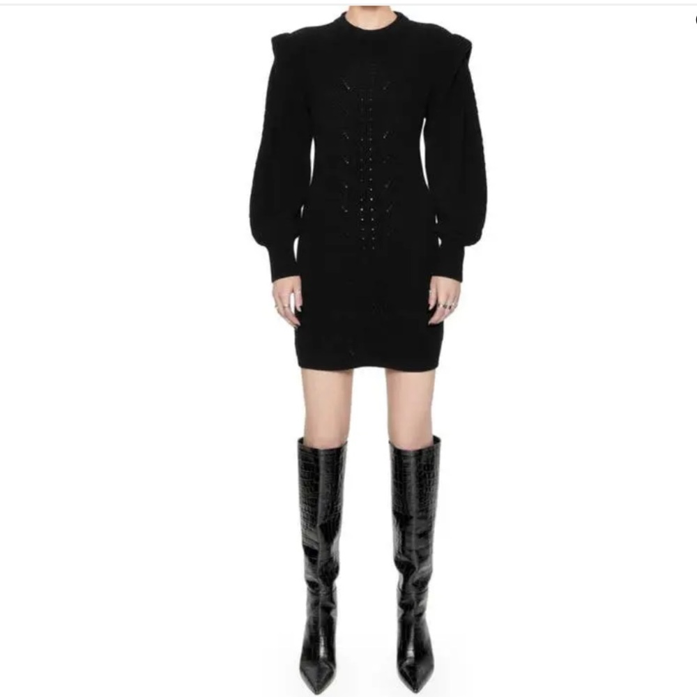Rebecca Minkoff Daisy Long Sleeve Sweater Mini Dress